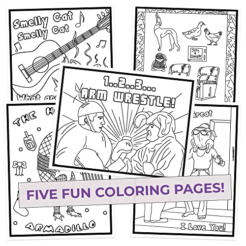 Pagine da colorare a tema 'Friends' (5 pezzi).