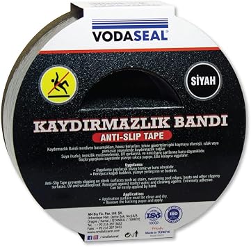 Vodaseal 53.01.010 Kaydırmaz Bant 50Mmx15Mt, Siyah