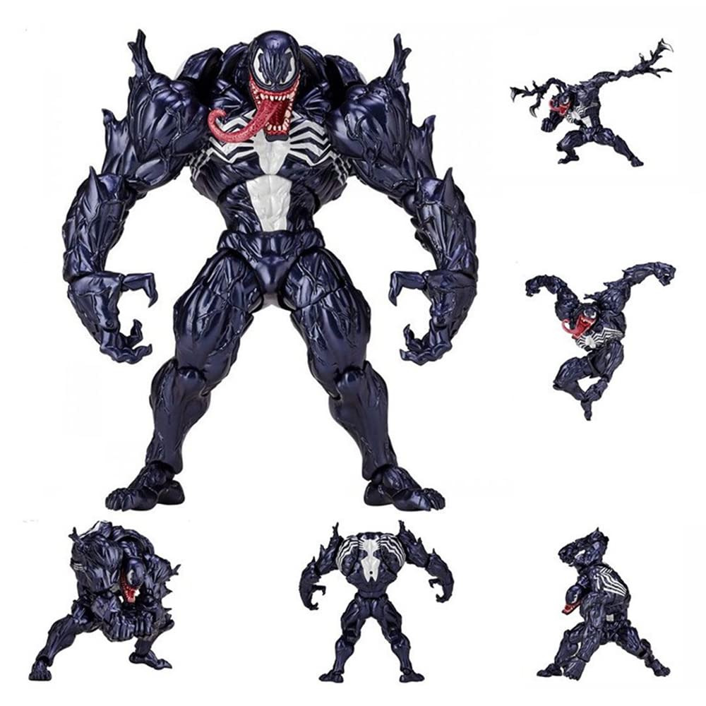 Kevrnabxi Venom Action Figure, 7-Inch Holocaust Venom Toy Action Figure Collection Model Character Statue Toy Decorations Gift