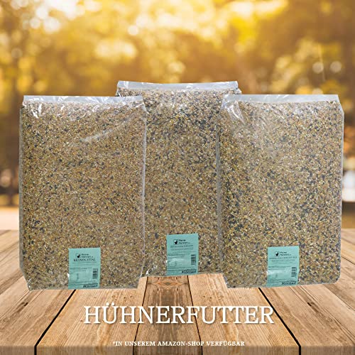 MeineHennen Müsli-Vital 30 kg, Premium Geflügelfutter für Legehennen, Enten, Gänse, Puten, Masthühner, Körnerfutter, Hennenfutter. Alleinfuttermittel für Geflügel