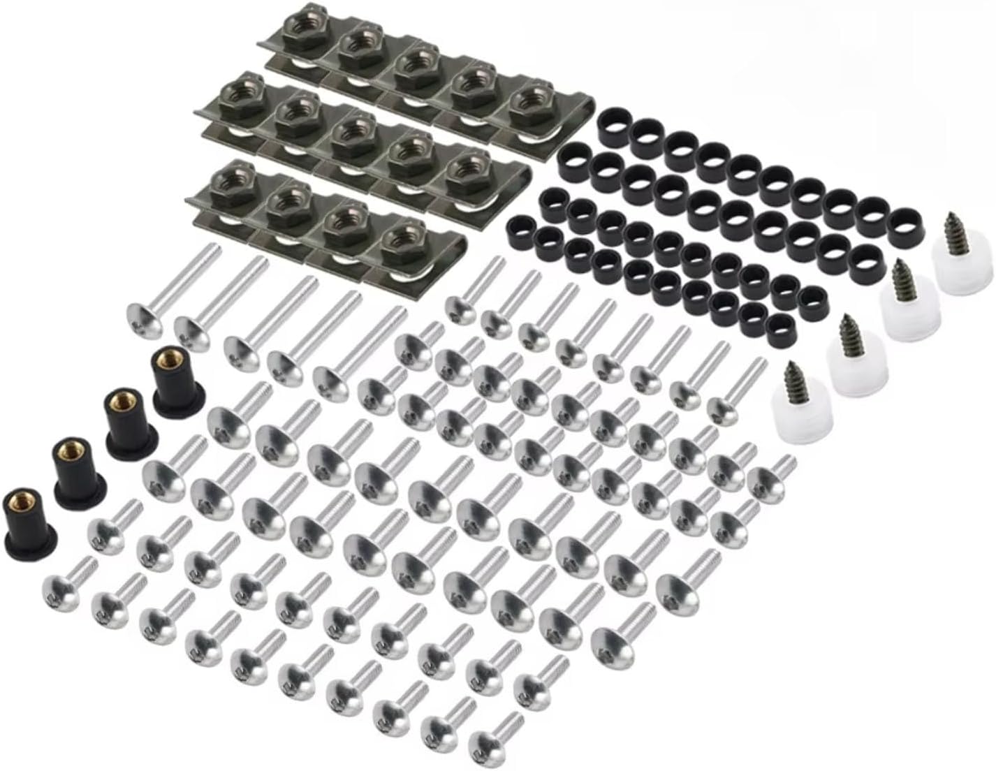 オートバイボルトネジナット Compatible With CBR600F3 1995 1996 1997 1998; For CB