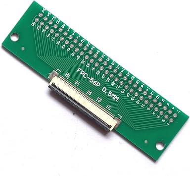 FPC FFC Flat Cable Extend Adapter Board 0.5 1.0MM Flexible Cable Connector PCB Converter Board 56P