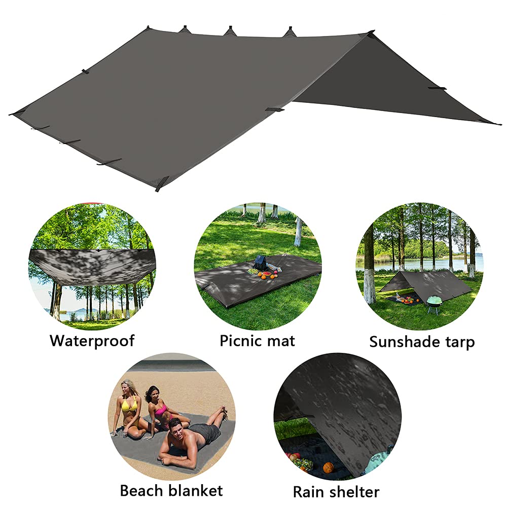 Auvent de soleil imperméable, tente d'ombrage ultr... - Grandado