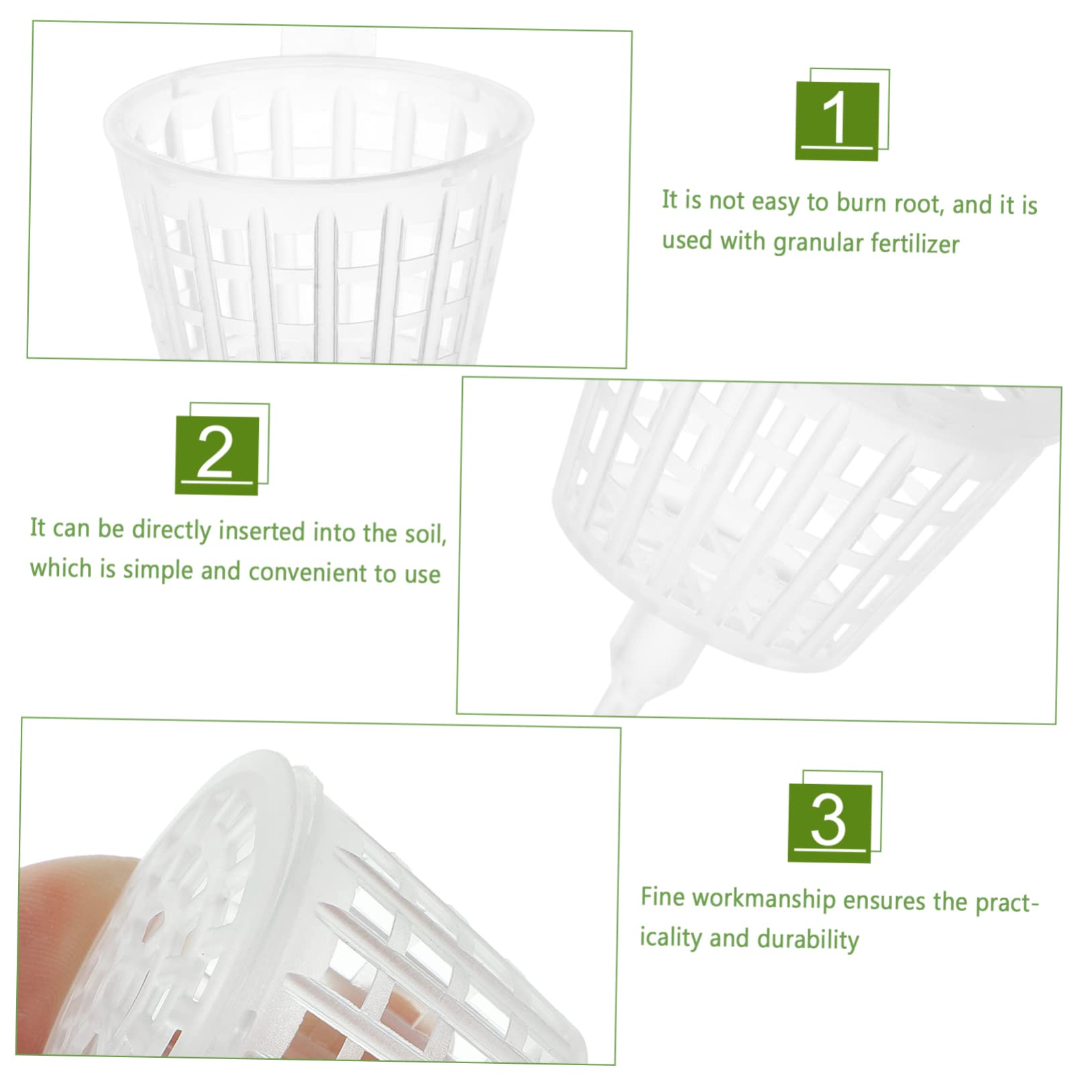 4 ensembles Boîte À Engrais Outil De Fertilisation Pour Bonsaï Accessoires De Jardinage Fournitures De Jardinage D'Intérieur Conteneur De Fertilisation 30 pièces * 4