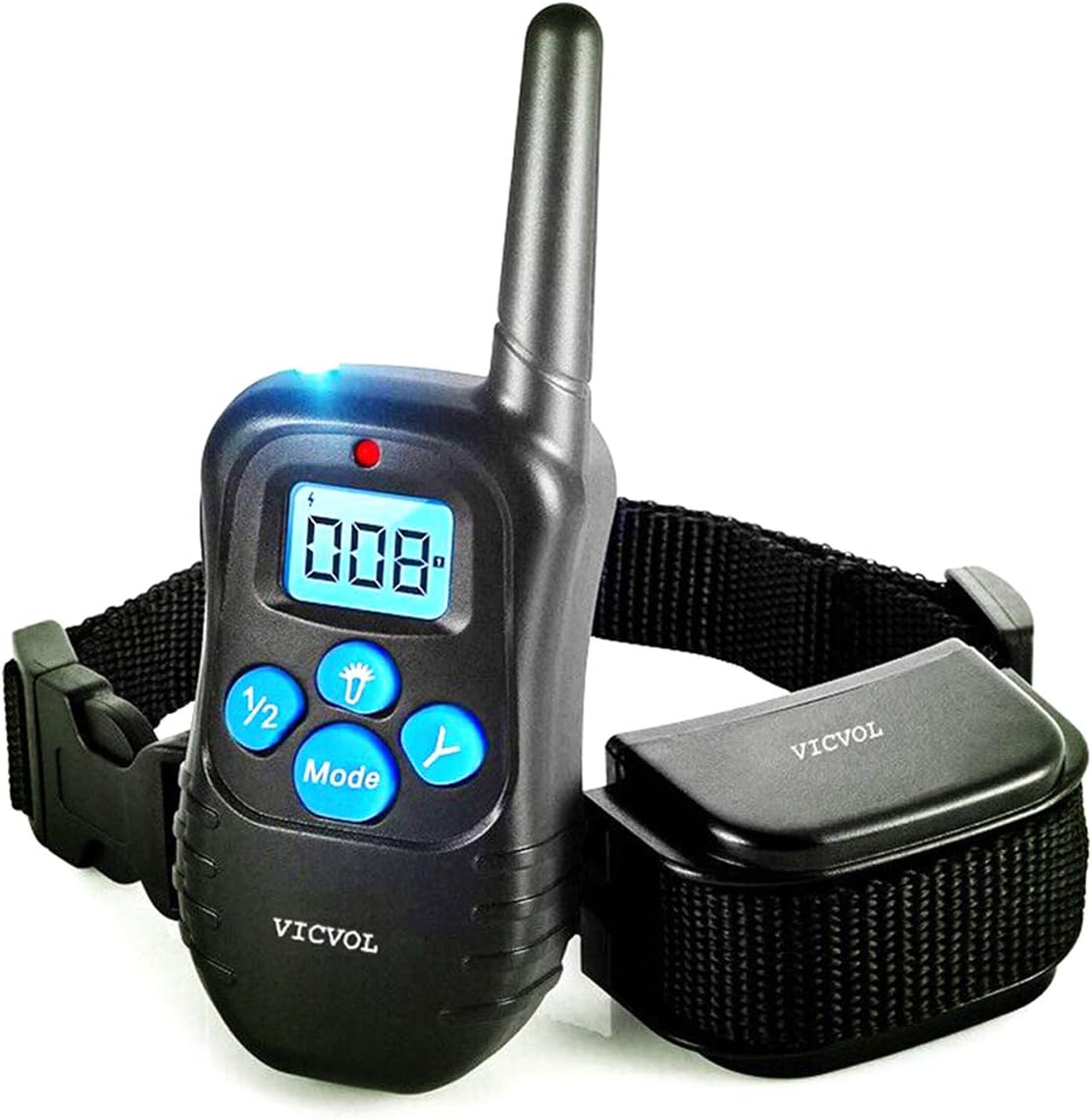 Vicvol Dog Training Collar Full Waterproof Rechargeable Remote Dog Training Shock Collar B