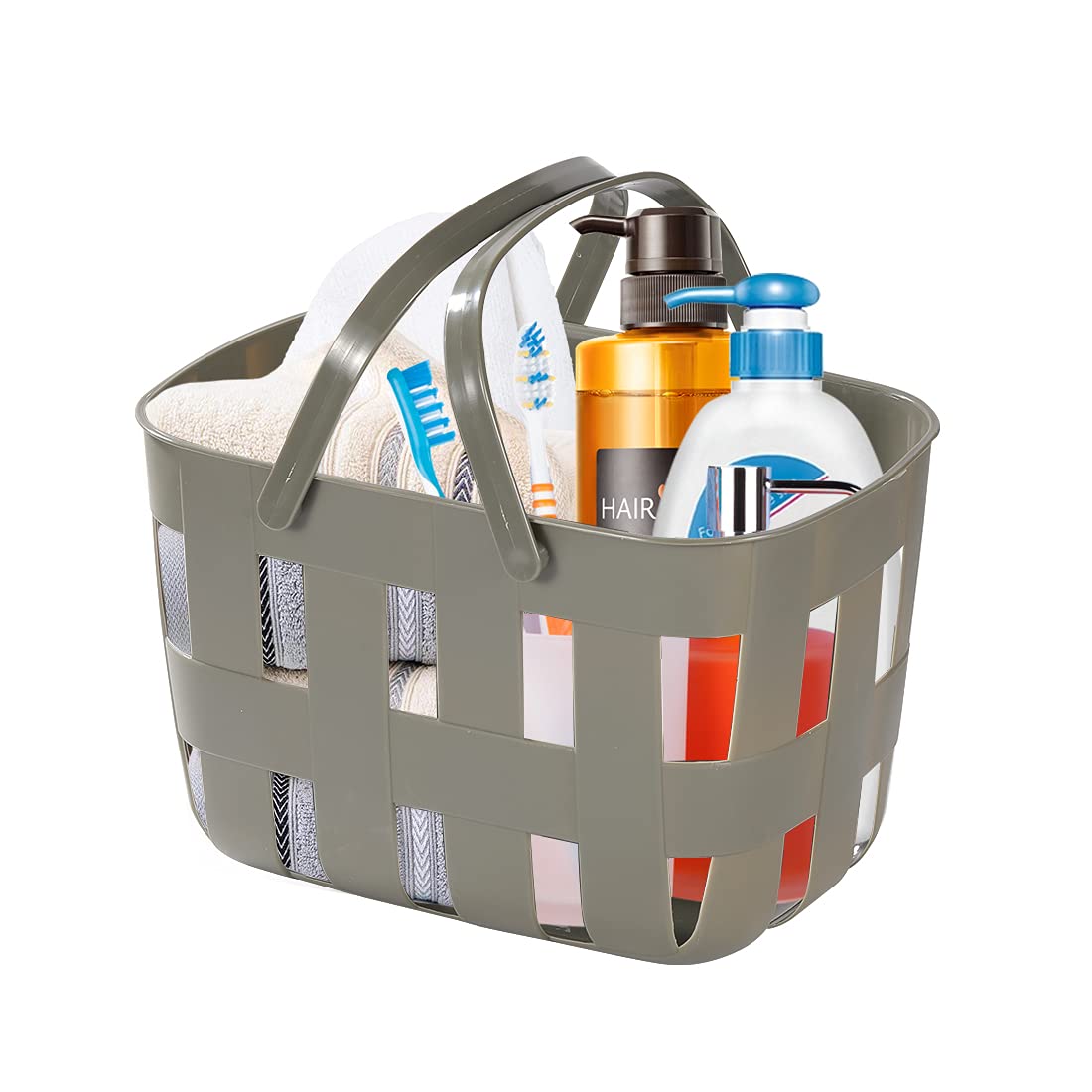 Buy INDOMER Shower Caddy Portable Basket Tote Plastic Storage Organizer