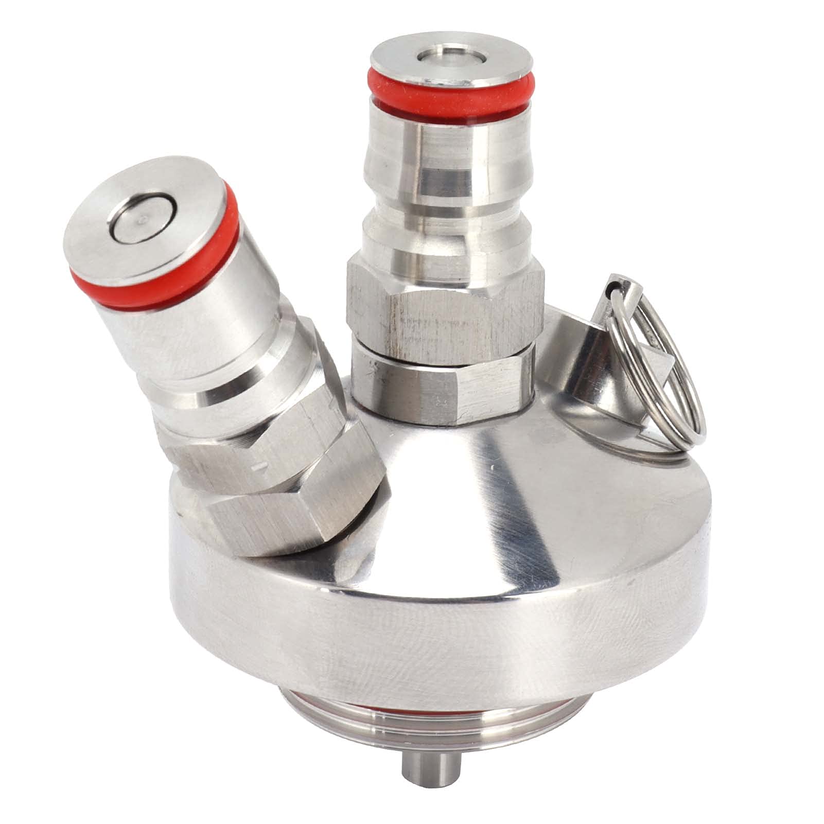 Kikumi Mini Barril Dispensador de Cerveza Kit de Acero Inoxidable para