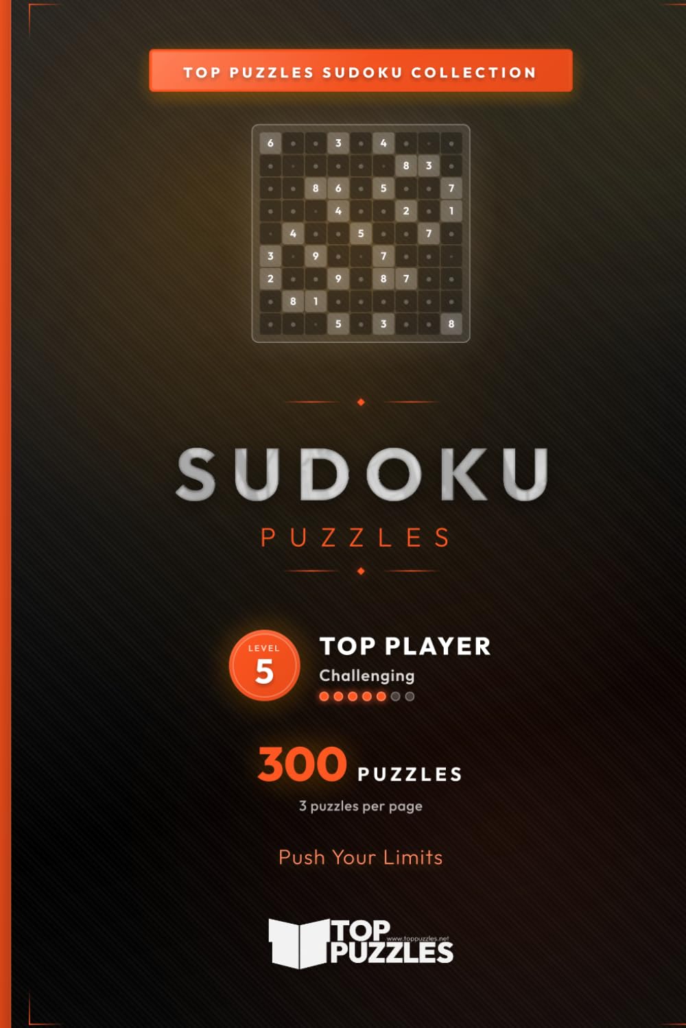 Challenging Sudoku Puzzles for Adults: 300 Extreme Puzzles with Step-by-Step Online Solutions (SDK-S03)