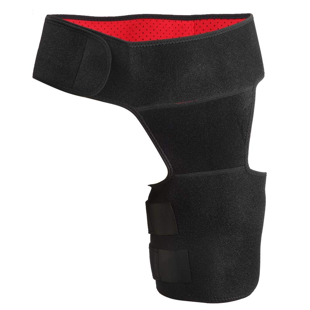 Brrnoo Support à l'aine, Soutien de l'articulation de la Hanche soulagement de la Douleur orthèse de Compression orthèse de Soutien de l'aine avec Ceinture réglable pour Femmes et Hommes