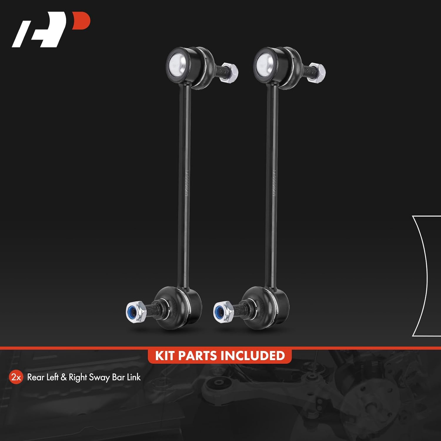 A-Premium 2 x Rear Sway Bar Links Stabilizer Bar Links Compatible with Acura SLX 1996-1999 & Isuzu Trooper 1992-2002, VehiCROSS 1999-2001