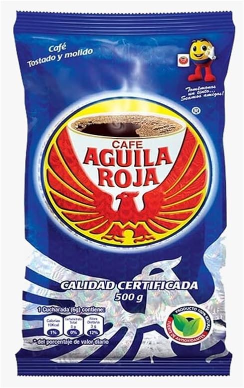 Cafe Aguila Roja Coffee 500gr 6 Pack
