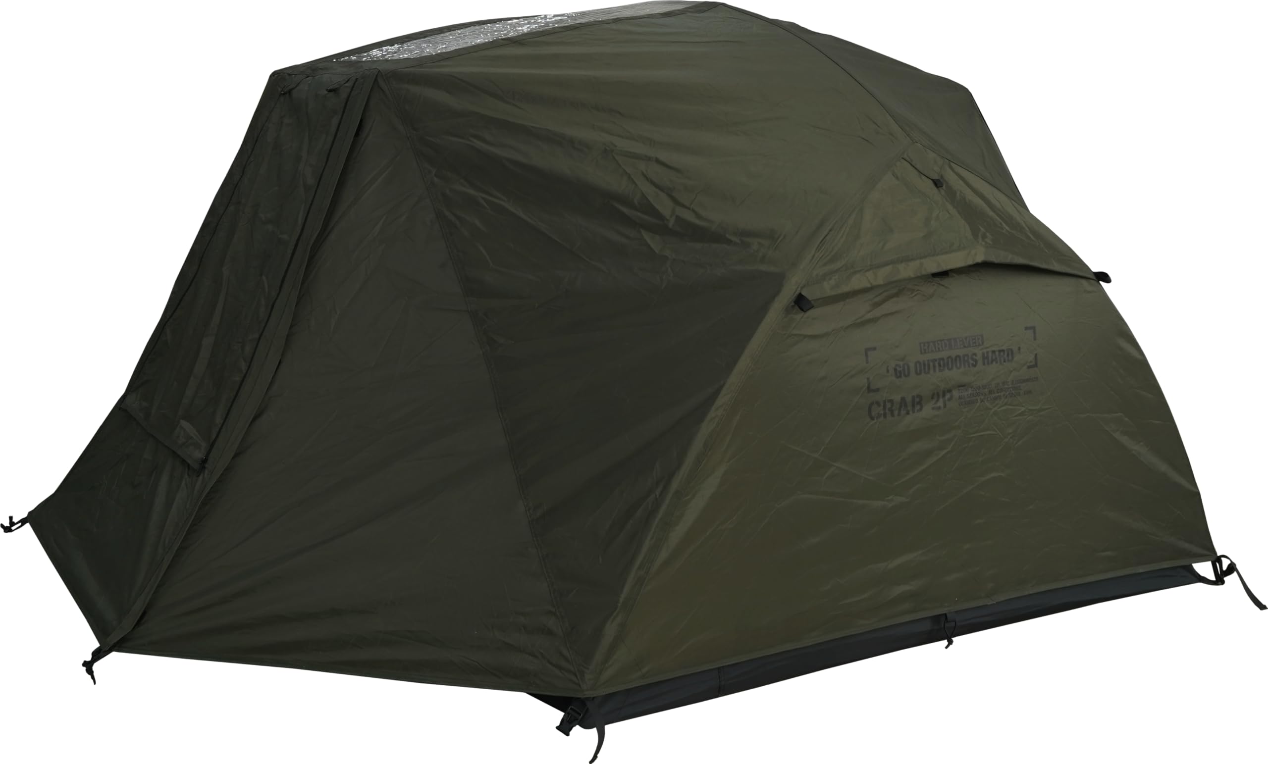 CAMVIL GODONG2.0 カーキグリーン フライシート グランドシート付 