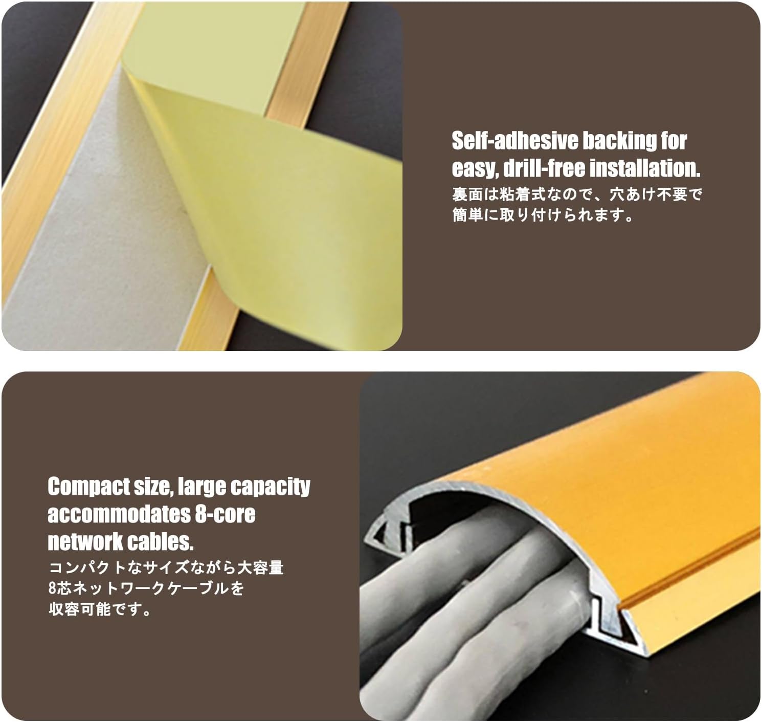 Cord Covers for Wires on Floor，Floor Wire Covers for Cords，Durable and wear-Resistant, Suitable for Offices, Homes, Warehouses, and Outdoor courtyards.(Black,No. 3-5m)