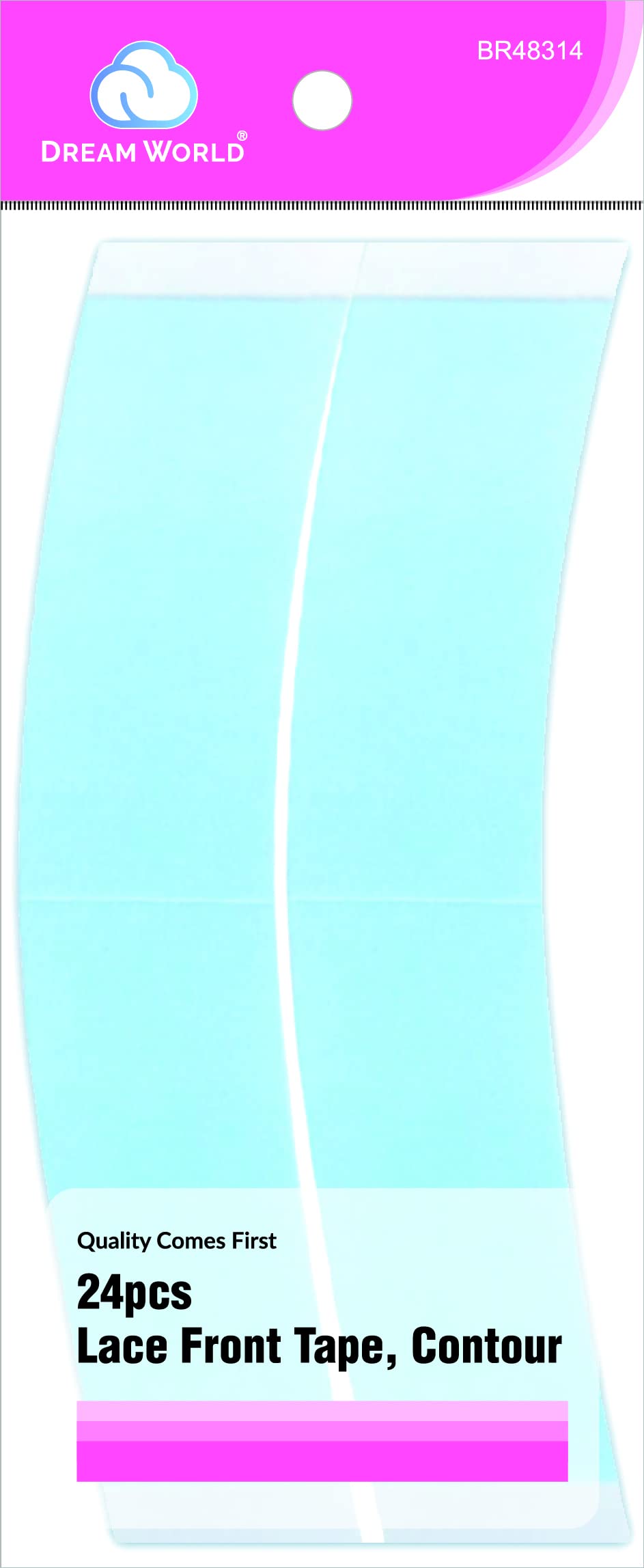 Dream World Lace Front Tape Contour 36 Piece BR48314 (Pack of 3)