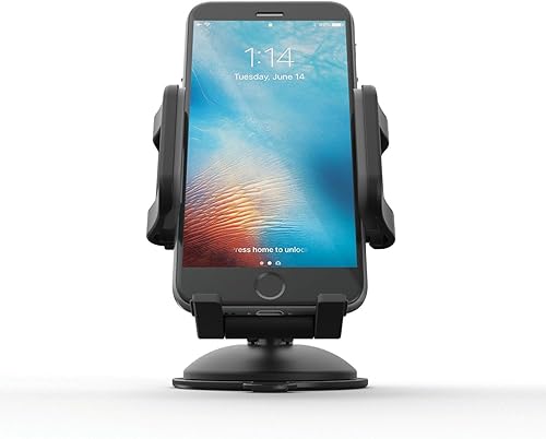 Bracketron Griplox - Soporte de teléfono impermeable con ventosa, soporte para teléfono y soporte para barco