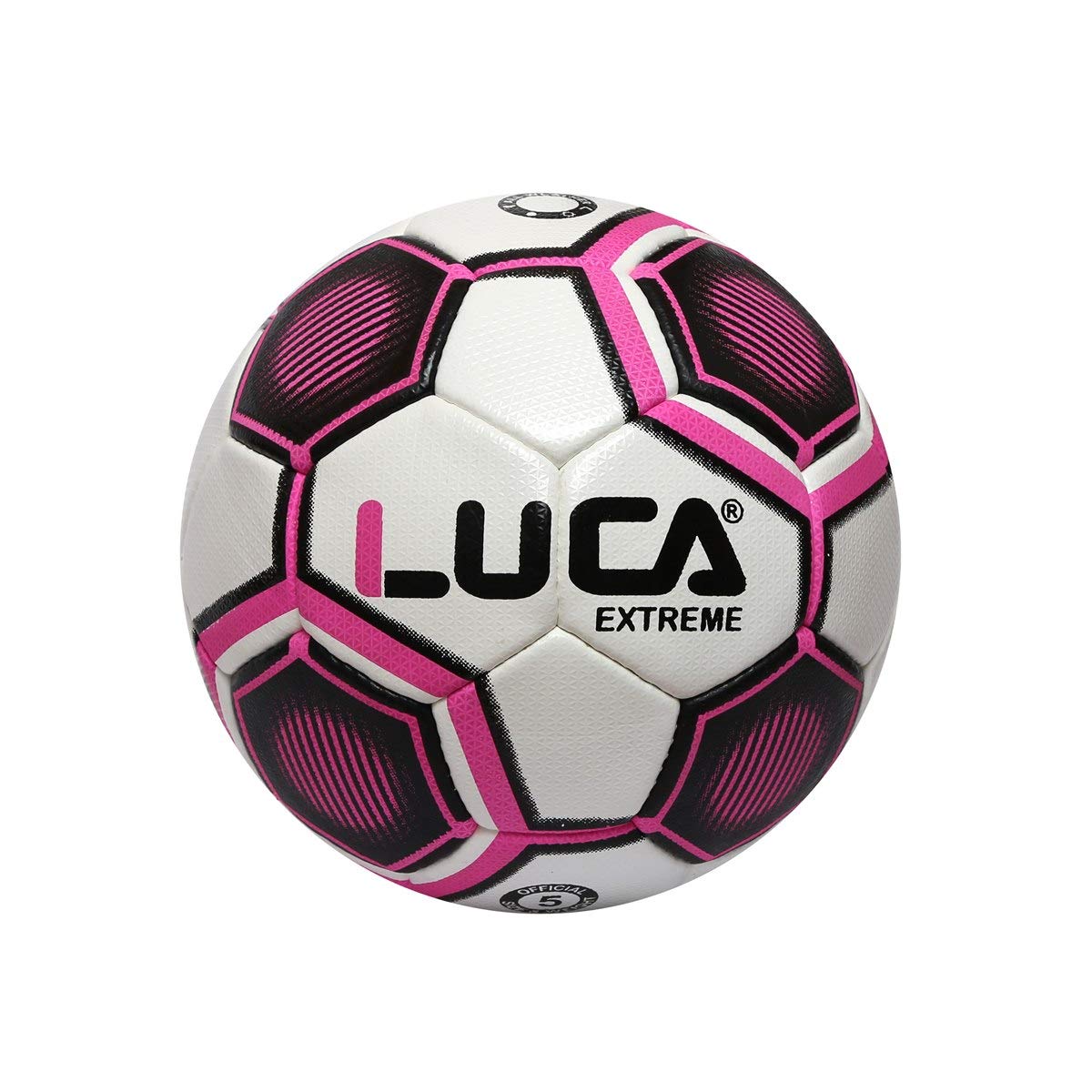 LUCA Football | Football for Match | Home Play Ball | Training | Sports | Playing | Practice | Indoor & Outdoor Ball | Durable & Water-Resistant Football for Practice | Extreme Football Size- 4 | Multicolor |