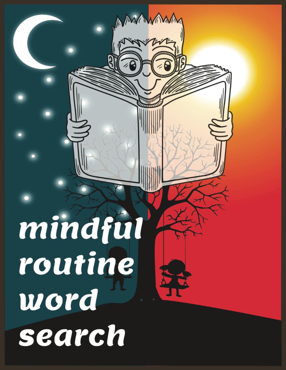 Mindful Routine Word Search: keep your mind positive & peaceful with a morning routine | reduce stress and improve focus