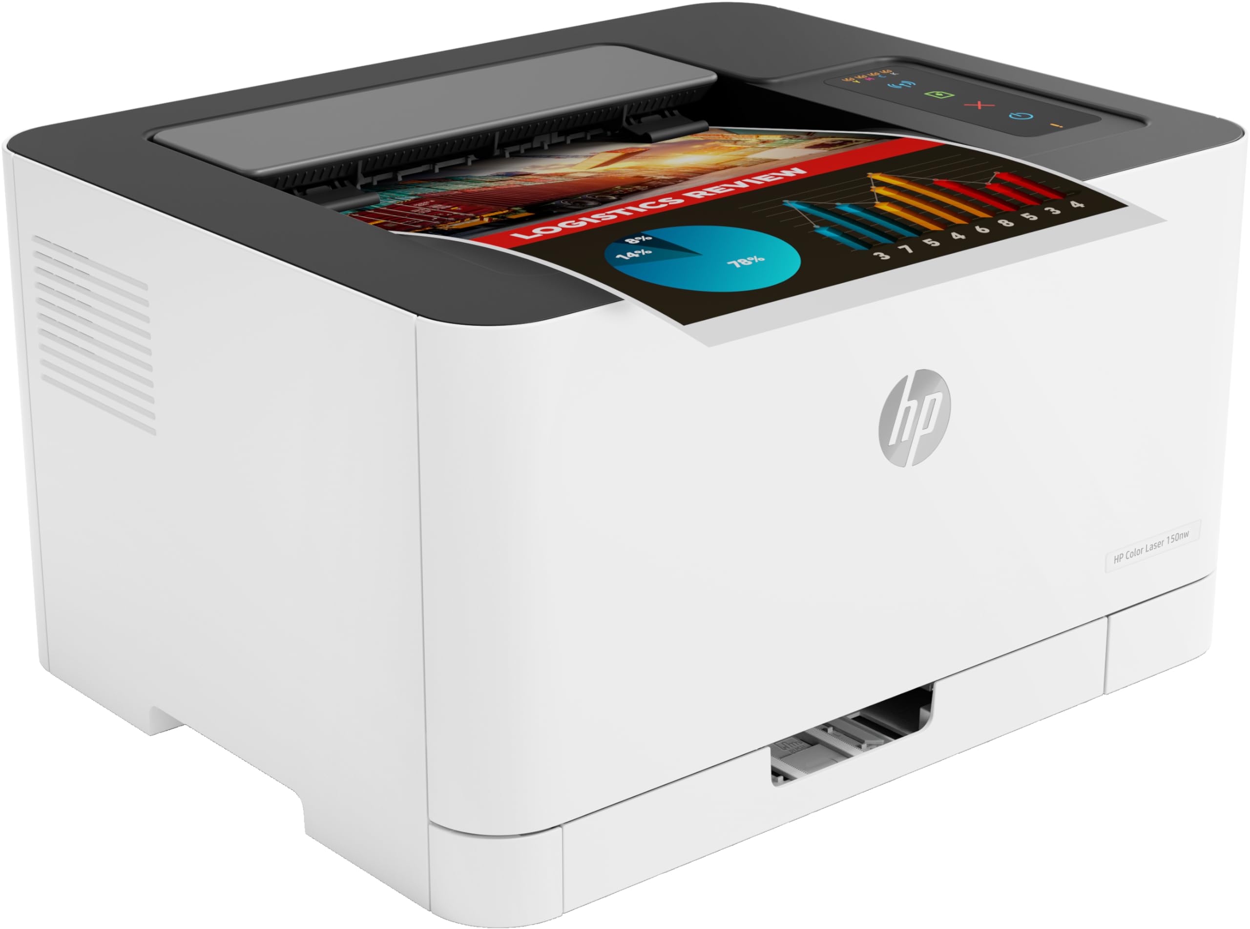 HP Colour Laser 150nw drukarka bezprzewodowa biała 600 x 600 str./min A4 18 str./min