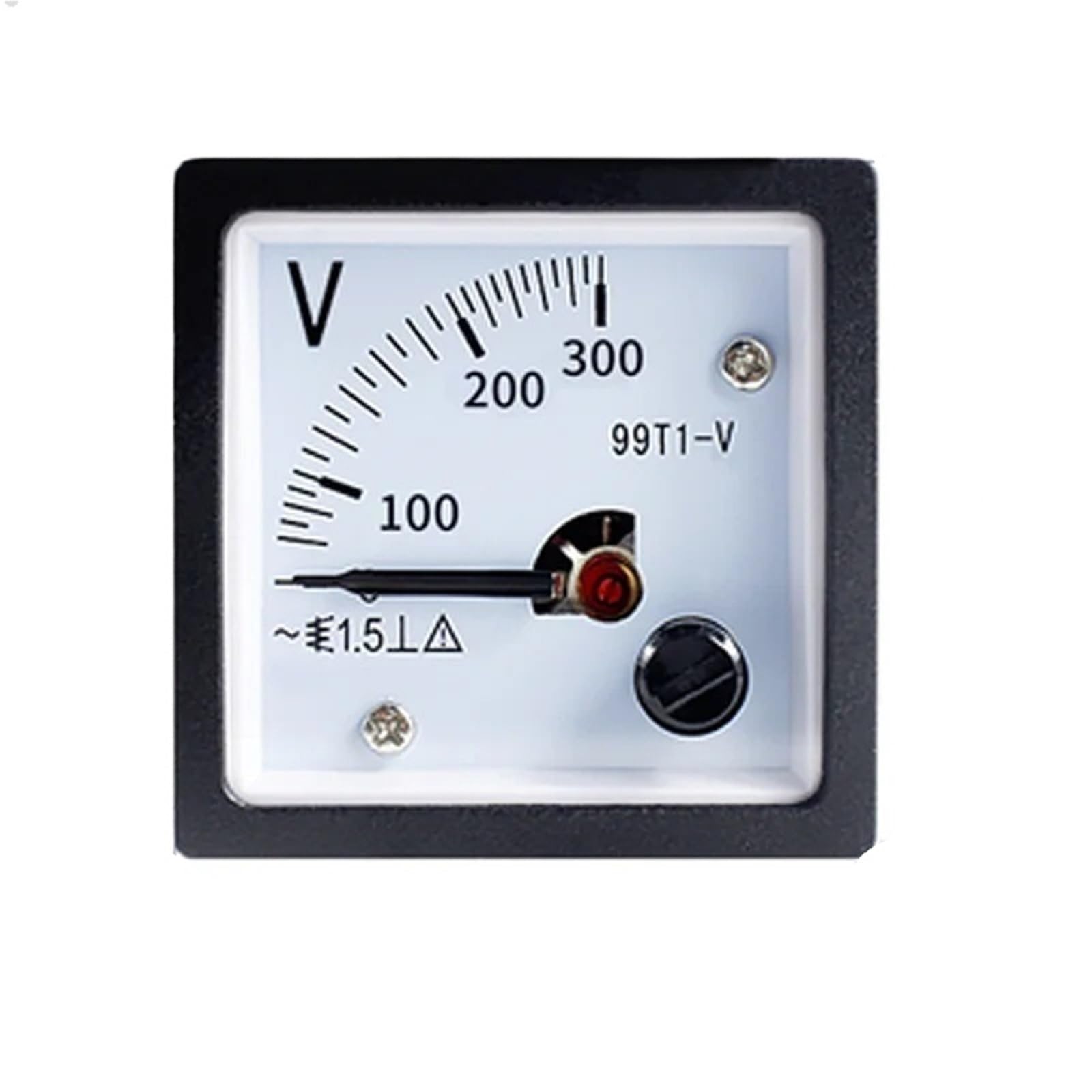 analogowy miernik panelowy, Panelowy analogowy woltomierz AC 99T1-V 48x48mm Wiele napięć(300V)