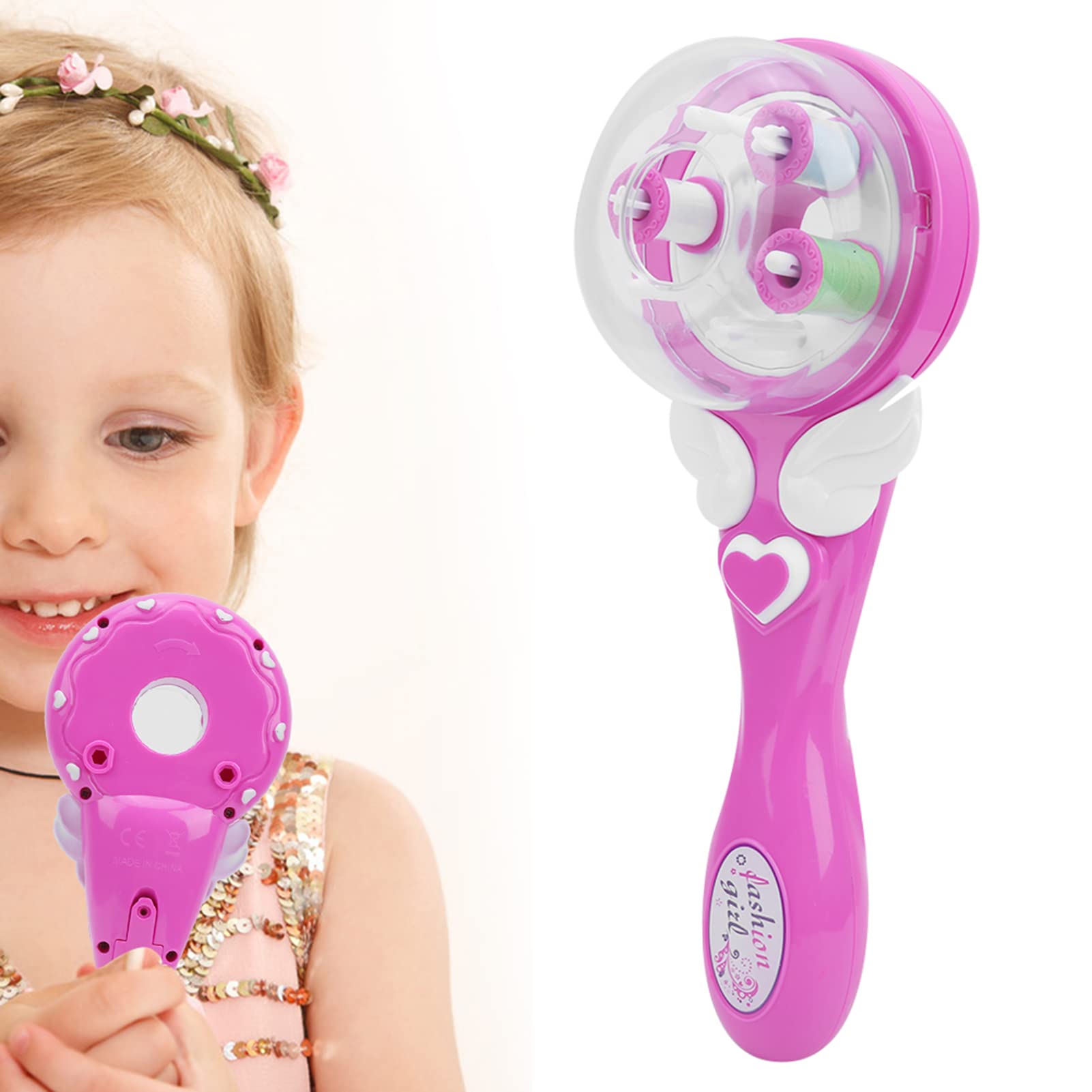 Electric Hair Braider Toy for Little Girls DIY Automatic Hair Braider Styling Tool Electric Braid DIY Hair Styler Twisting Braider Tools Electric Hair Arranger Braiding Machine - Image 2