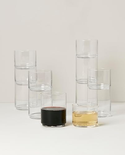 Miniatura 3 de Lenox Tuscany Classics - 12 vasos altos y cortos, 5.51, transparentes