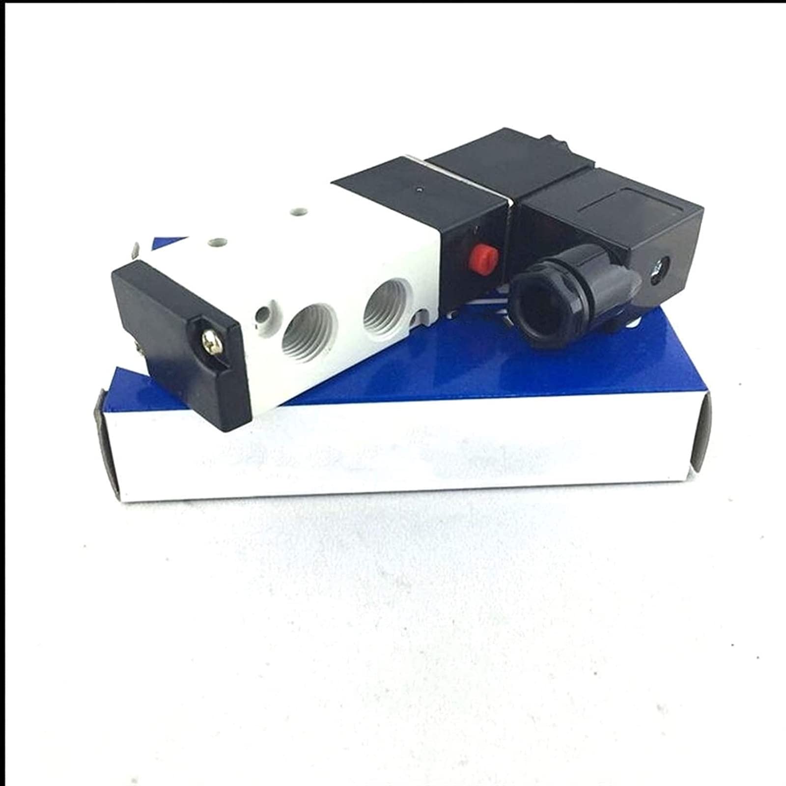 Électrovanne 4V210-08 AC380V FIDEMM pneumatique 5 voies 2 positions avec port 1/4 pouce