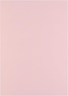 Florence Cartulina de lino rosa, 250 g, papel de colores A4, rosa, para hacer tarjetas, suministros para álbumes de recortes, resistente al desgarro, crea elegantes invitaciones, cajas de regalo y