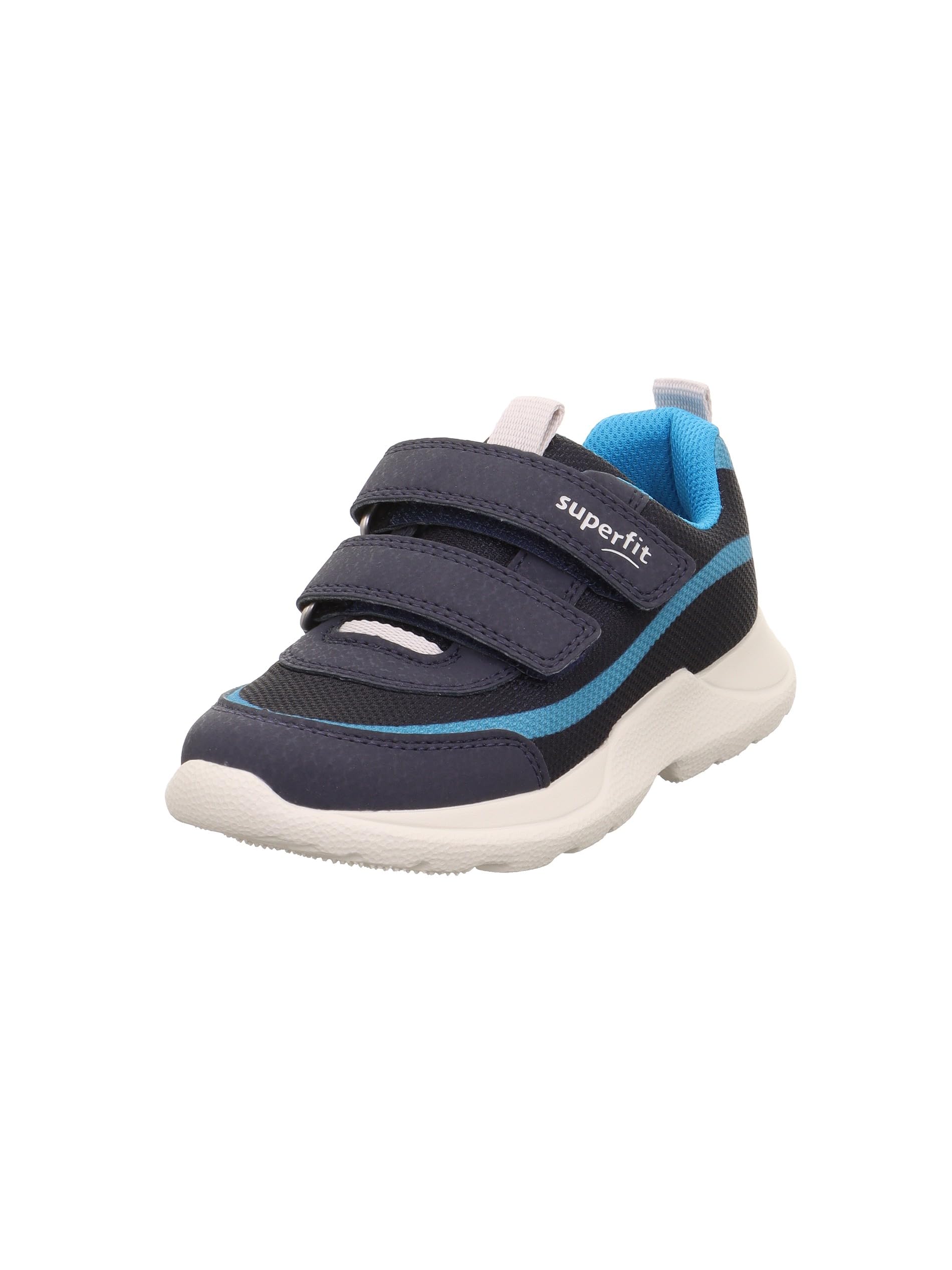 Superfit Boys' Rush Trainers 1-006207 Trainers, Blue Turquoise 8030, 7 UK Child