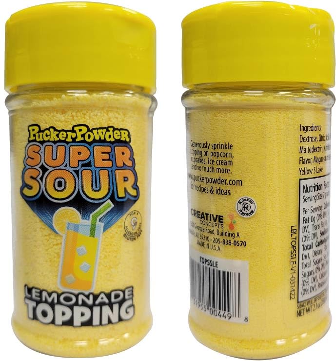 Miniatura 4 de Pucker Powder Super SOUR Topping Surtido Pack