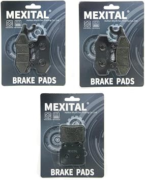 One Set Motorbike Brake Pads Front and Rear for LT-R 450 K/L 2006-2012 LT-R 450 ZK Quadracer 2008-2009