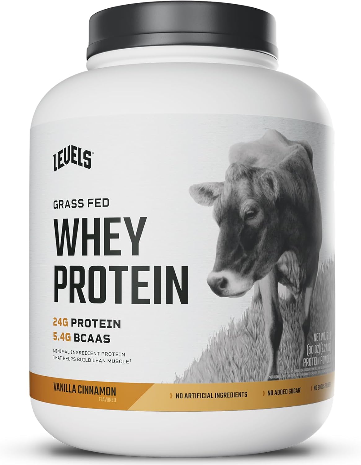 Levels Grass Fed Whey Protein Powder