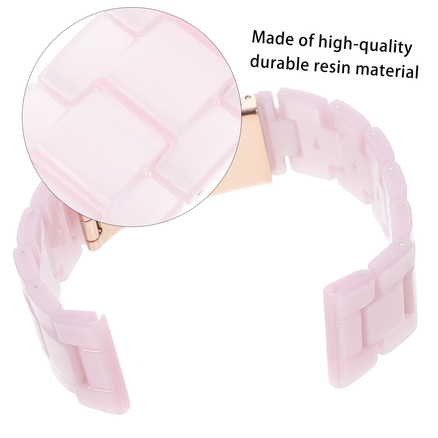 VILLCASE Bracelet De Montre Résine Bracelet De Rechange Pour Montre Accessoires