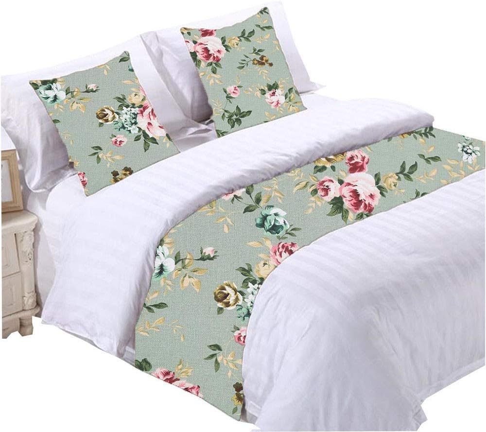 bed runner and cushion set