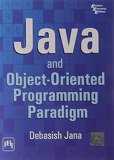 Buy Java and Object - Oriented Programming Paradigm Book Online at Low ...