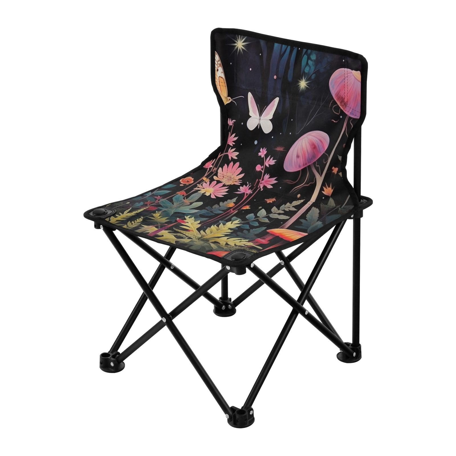 Amazon.com: Jihqo Forest Floral Mushroom Camping Chair