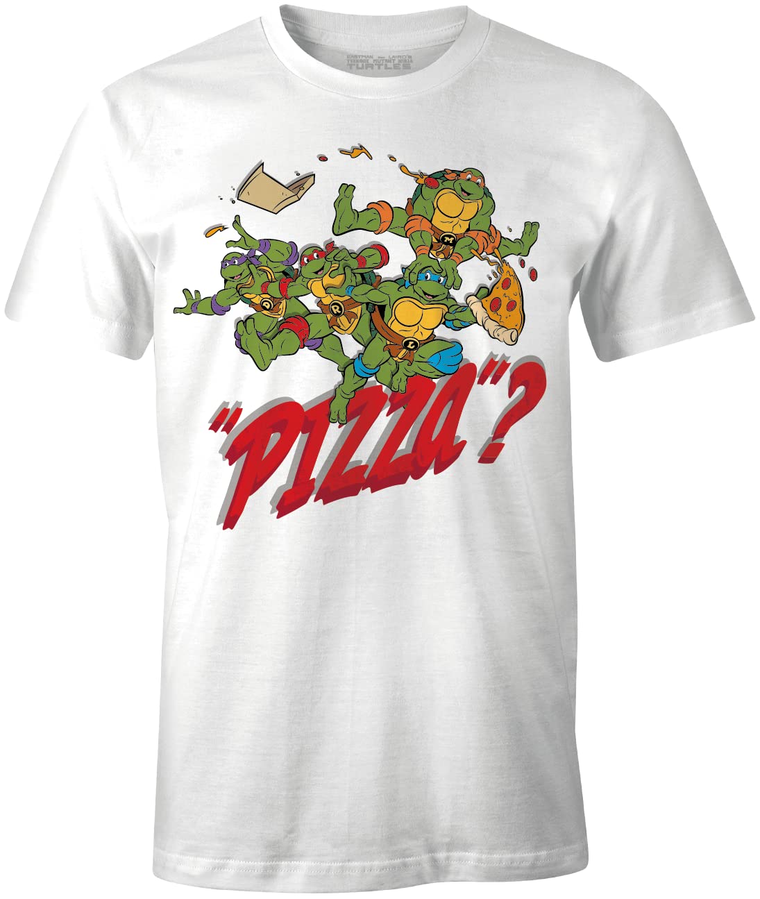 Tortues Ninja Men's Metmntdts017 T-Shirt (pack of 1)