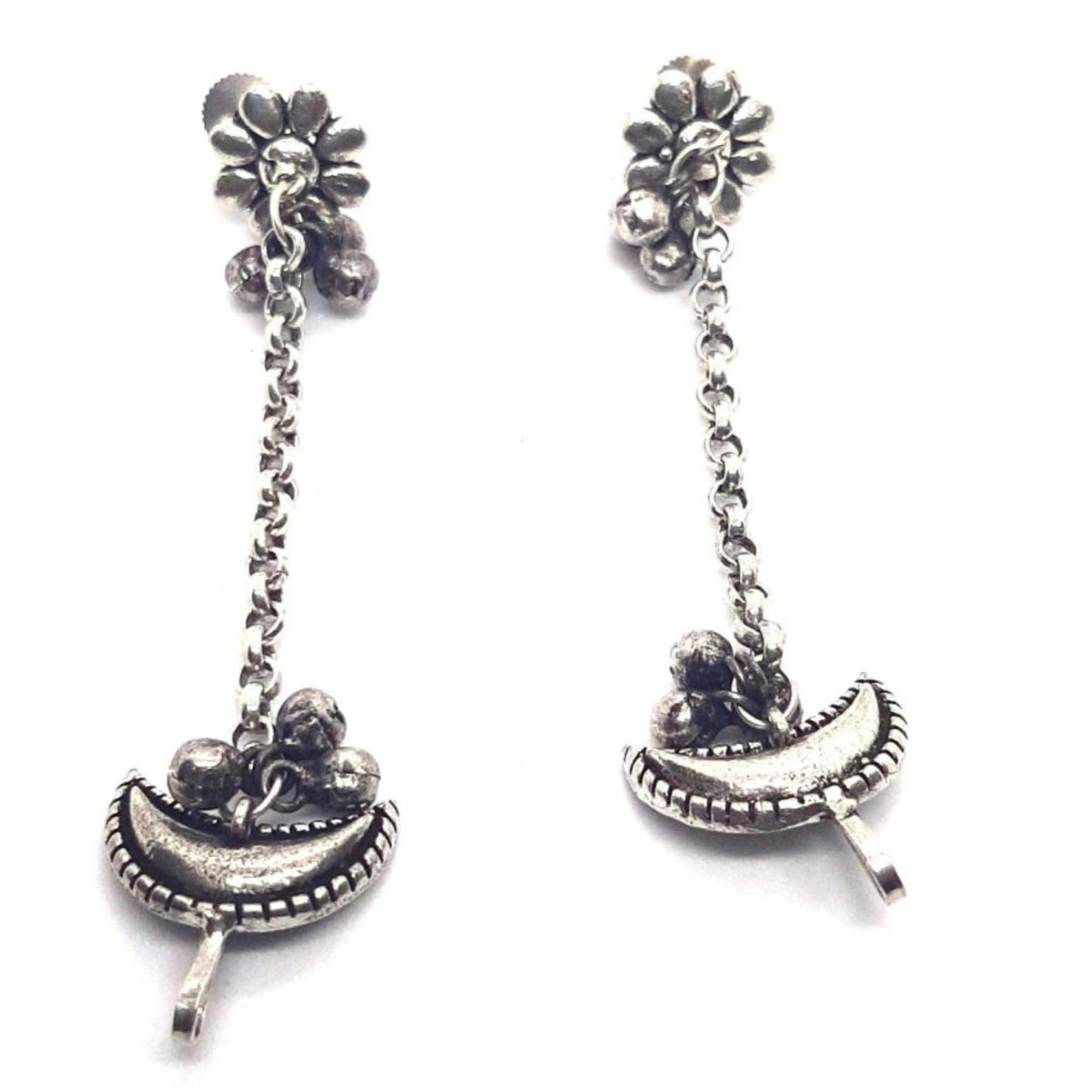 See full amazon price history chart for Dulcett India Earcuffs for Women and Girls | Silver Chand Phool Earcuffs Earrings For Women & Girls | Oxidised Silver Ghunghru Earrings With Earrcuffs For Women and Girls | Handmade Earcuffs Earrings Dulcett India Earcuffs for Women and Girls | Silver Chand Phool Earcuffs Earrings For Women & Girls | Oxidised Silver Ghunghru Earrings With Earrcuffs For Women and Girls | Handmade Earcuffs Earrings (B0C8CXHWP2) Amazon Price History, Amazon Price Tracker
