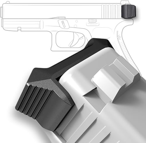 Miniatura 1 de Milspin Glock deslizante compatible con Glock 17, 1919X2325262830S343641454749PSA Dagger  Mejora el agarre deslizante  Accesorios Glock  Aluminio de