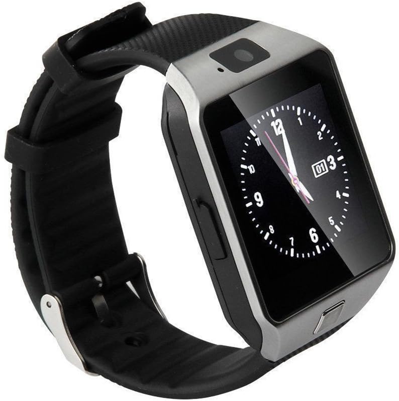 Amazon.com: [CE RoHS aprobación] corelink barato hombres SmartWatch DZ09  Bluetooth con tarjeta SIM WHATSAPP Facebook cámara tarjeta TF para el  iPhone Samsung teléfonos Android (Negro), Negro : Electrónica