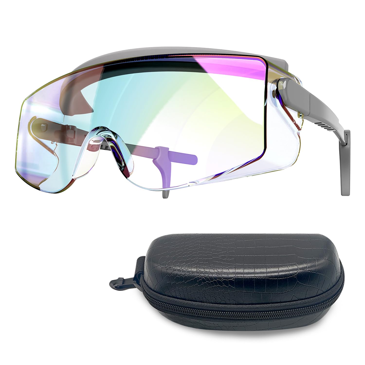 Gafas de protección ocular láser de CO2 | Gafas de seguridad de longitud de onda de 9000 nm-11000 nm / 10600 nm | Gafas protectoras OD 5+ | Tecnología de filtrado de absorción | Ideal para