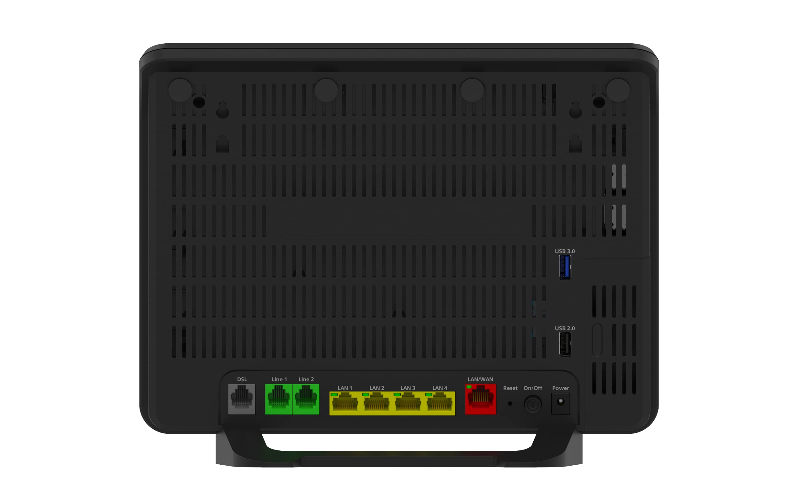 I-CAN THUNDER AX WI-FI 6 Router (DSL/VDSL,FIBRA), WI-FI 6 (WLAN AX) fino a 3.6 Gbit/s, Media Server