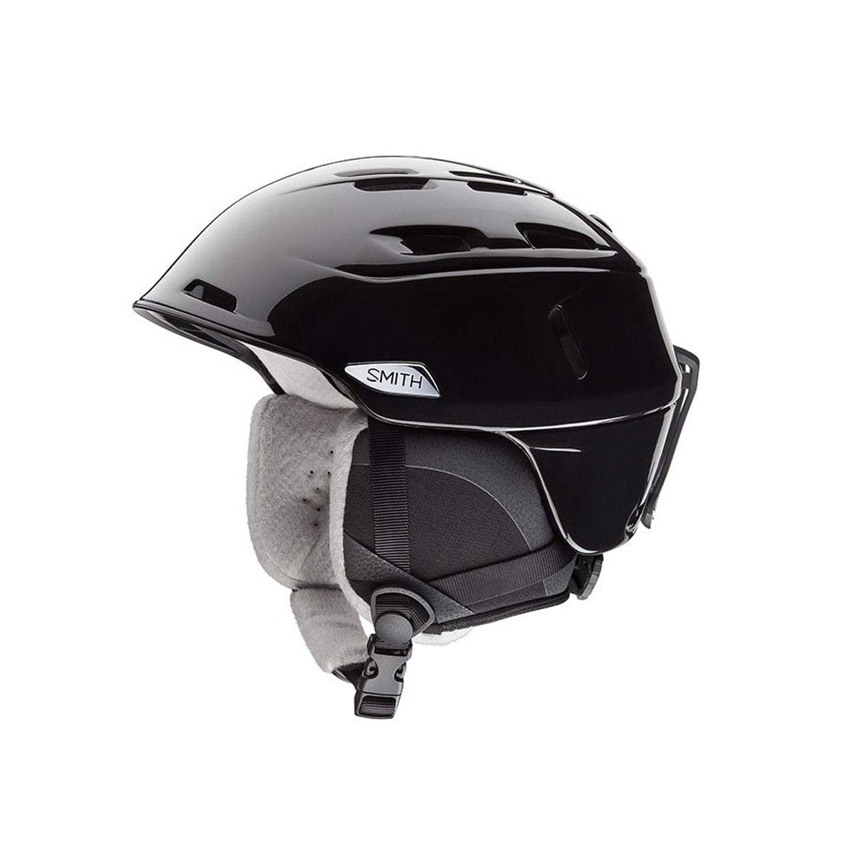 Smith Optics Compass Snowboarding Helmets (Black Pearl, Small 51-55cm) : Sports & Outdoors