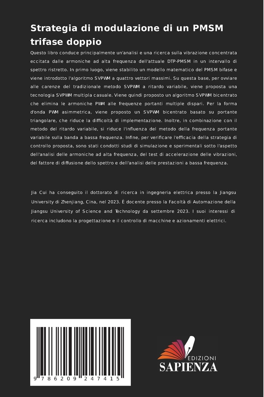 Strategia di modulazione di un PMSM trifase doppio: Strategie di modulazione multipla per la soppressione delle armoniche e delle vibrazioni nei PMSM trifase doppi