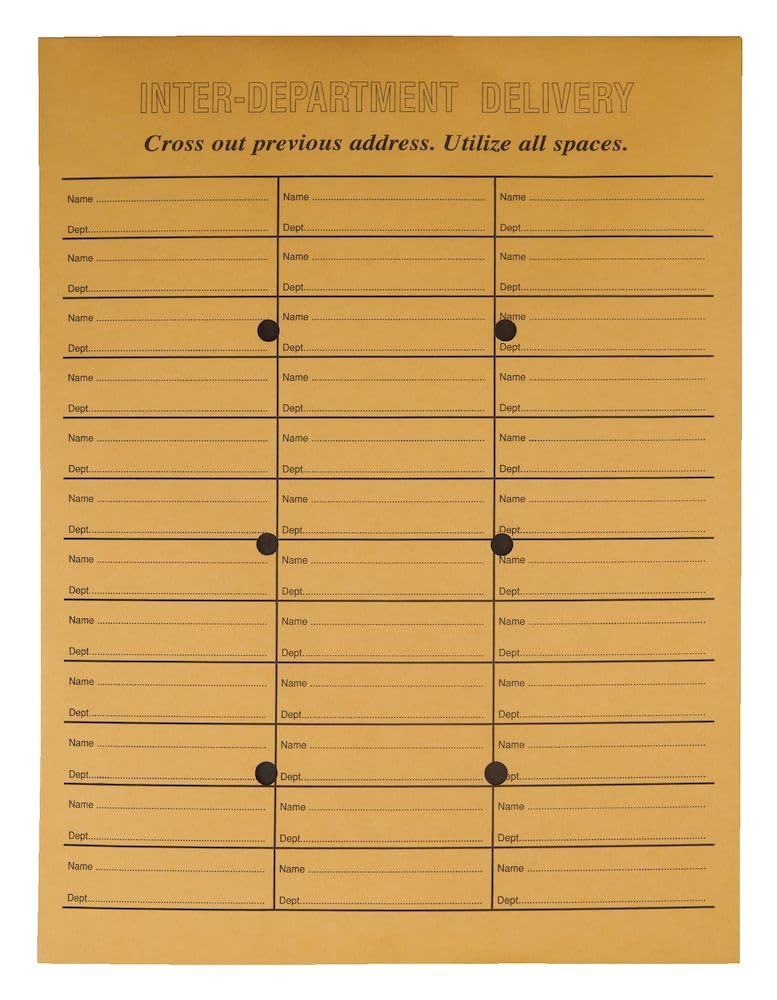 Quality Park 63666 Lot de 100 enveloppes à double face en forme de boîte Redi-Tac Marron