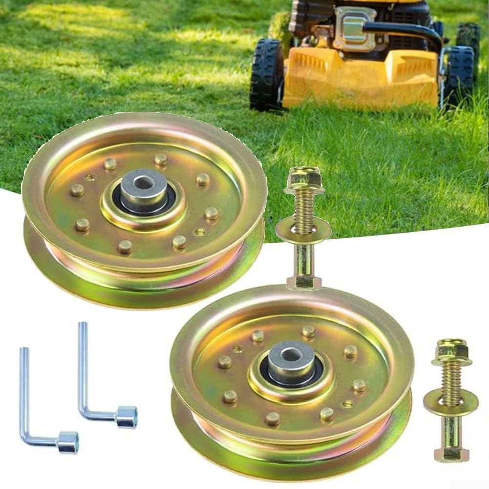 Kit Poulie Folle Acier avec pour Gazon Kit Poulie Folle Acier(gold)