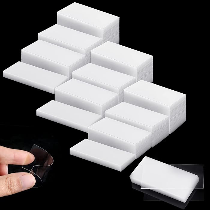 Buy 1000 Pack Clear Plastic Tags Shelf Label Holders Plastic Shelf