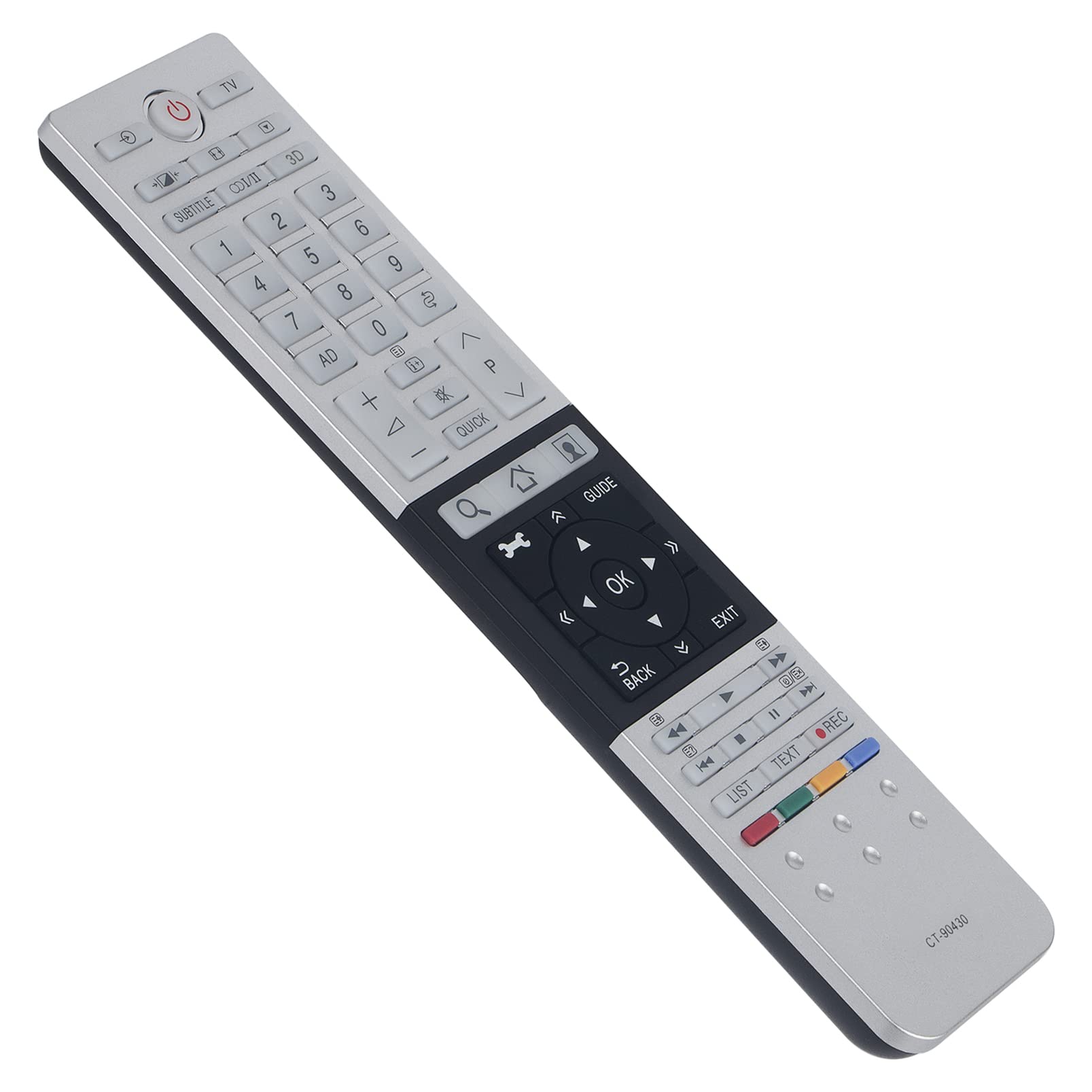 Telecomando Universale ALLIMITY CT-90429 CT-90430 Per TV Toshiba 3D 4K – Nessuna Programmazione
