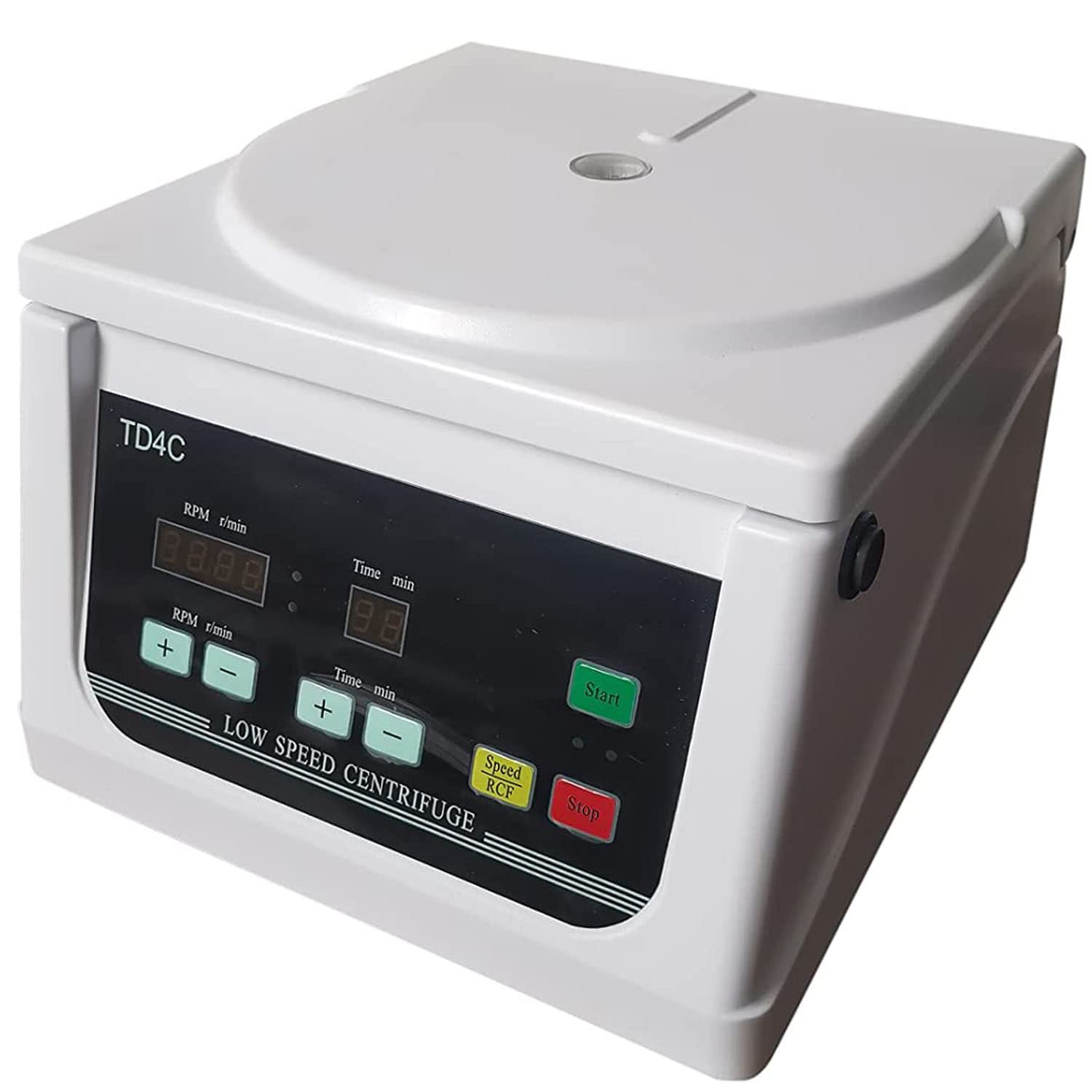 Centrifuga da Laboratorio,Centrifuga PRP con display digitale,Macchina Centrifuga Plasma,Banco Tempo e Velocità Regolabili, Promemoria per Gli Allarmi,Mainengine+-4 * 50mL