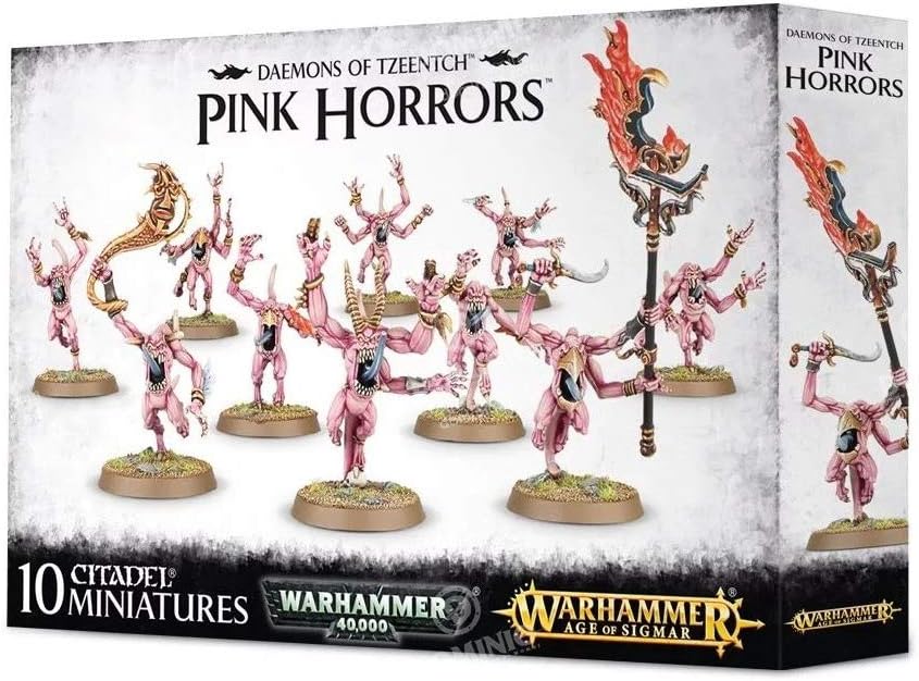 Games Workshop Warhammer 40000 Daemons of Tzeentch Pink Horrors