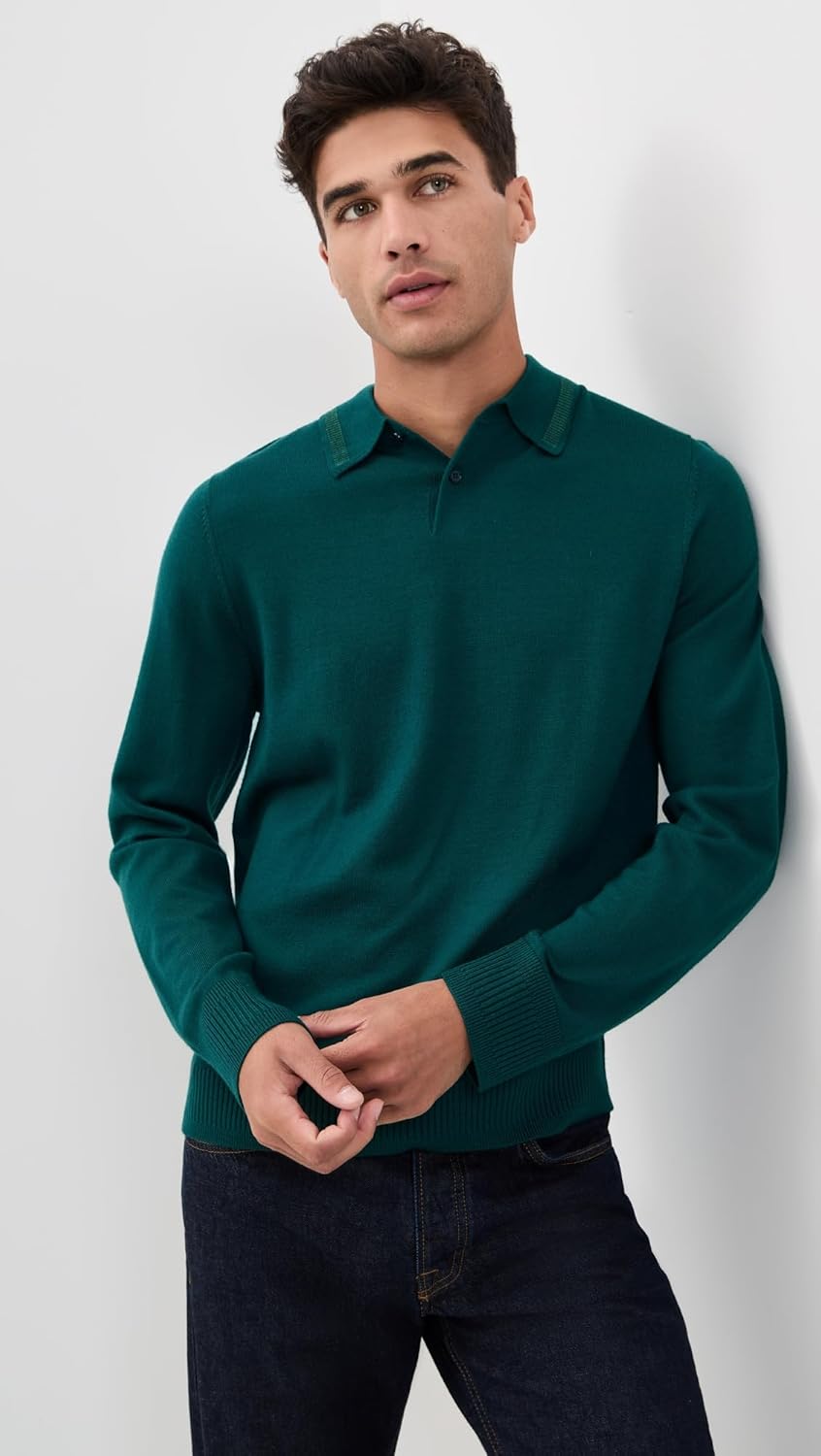 Paul Smith PS Men's Sweater Long Sleeve Polo - Image 2